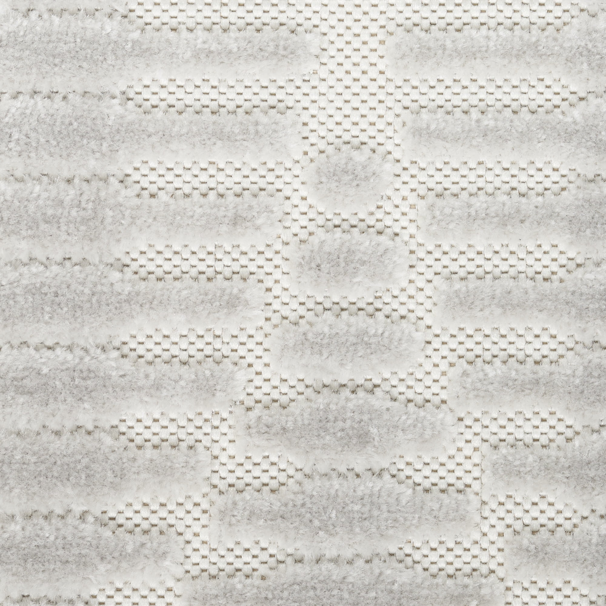 Nourison Casual 2' x 6' Light Grey Modern Indoor Rug
