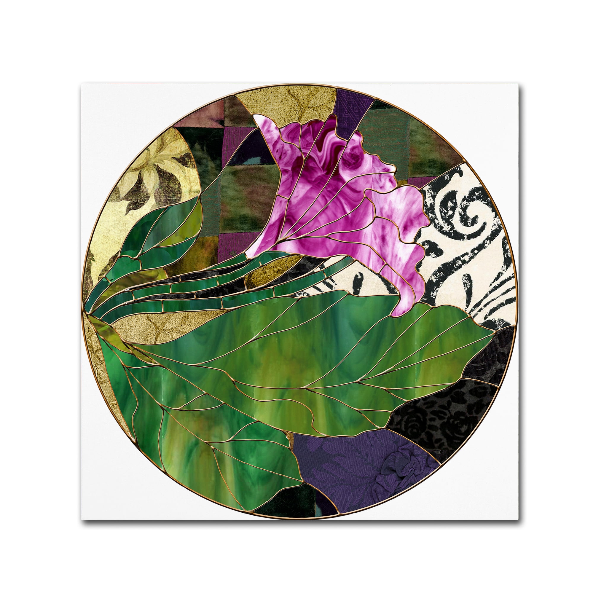 Trademark Fine Art "Glassberry I" Canvas Art by Color Bakery