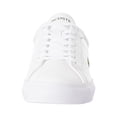 thumbnail image 4 of Lacoste Powercourt 2.0 124 3 SMA Leather Trainers, White, 4 of 9