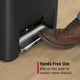thumbnail image 5 of Bote de basura Rubbermaid Step-On de 46.9 litros con tapa negra para el hogar, 5 of 7