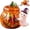#01-Style1, variant on Witch Ghost Pumpkin Candy Jar,Spooky Haunted Halloween Candy Jar with Vintage Skeleton Accents,Removable Lid Candy Container for Fall Party Treats,Decorative Tabletop Storage Jar (Style2)