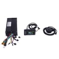 thumbnail image 2 of Kit De Controlador De Motor Eléctrico, Pantalla LCD A Color De 40 A, Controlador De Scooter Eléctrico, Onda Sinusoidal ABS De aleación De Aluminio Para Motores De 36 V, 48 V, 52, 2 of 7