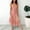Orange, variant on Sentmoon Vacation Dress Boho Sleeveless Plus Size Cocktail Dress Spring Solid Color Ruffle Regular Fit Long Maxi Dresses for Women Comfy for Work and Office White M