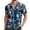 Navy, variant on Ediodpoh Men's Casual Summer Shirt with Turtle Print Cuban Collar Button Down for Home Beach Outdoor Shirts for Men Navy XXL