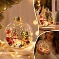 thumbnail image 4 of Akmoler Glowing Christmas Story Ornament, Light-Up Mini Holiday Scene with Warm LED Light, Festive Keepsake Gift for Home Party Tree Mantel, Christmas Decorations & Gifting Use, 4 of 8