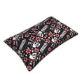 thumbnail image 3 of Daiia Vintage Skull Casino Bedding Waterproof Pillow Protector Zippered Queen – Bed Bug Proof Pillow Encasement-14"x20", 3 of 9