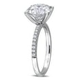 thumbnail image 4 of Created Forever Women's 3ct TW Lab Grown Diamond 14k White Gold Solitaire Engagement Ring, 4 of 10
