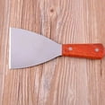 thumbnail image 3 of 2PCS Stainless Steel Slant Grill Griddle Spatula Scraper Diner Flat Straight Blade, 3 of 6