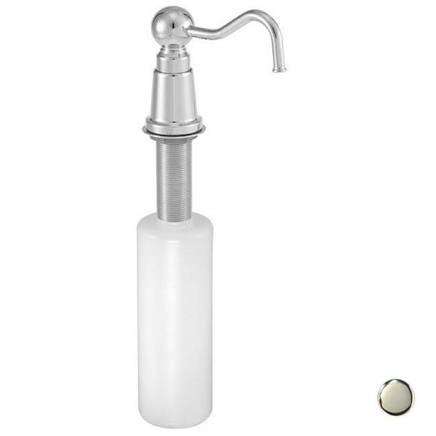 Victorian Soap/Lotion Dispenser in Polished Nickel
