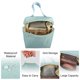 thumbnail image 3 of Bolsa de cosméticos Unique Bargains organizador de brochas cosméticas Azul 4,72 x 2,36 x 4,33 pulgadas, 3 of 7