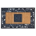 thumbnail image 1 of Olive Border 22" x 36" Sentinel Doormat - Monogrammed U, 1 of 1