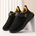 thumbnail image 6 of LYHaoo Children's Fashion Mesh Lace Up Sneakers Color Matching Casual Comfortable Running Shoes Sizes 11 Black(Little Kid), 6 of 6