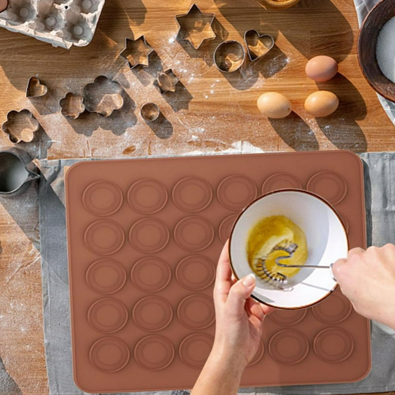 48 Capacity Macarons Silicone Mat Baking Mold Silicone Macaron Kit