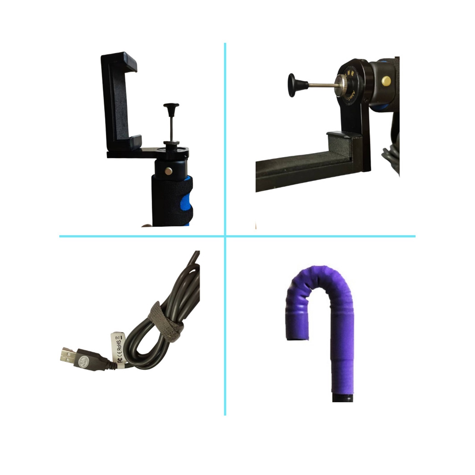 8.5mm 180 Degree Rotatable Industrial Endoscope Camera Control Steering Automotive Pipe Inspection High-definition With Lights ,Stunning Clarity