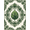 Green, Pattern 4, variant on ODIKA Forest Botanical Vine Border Hardwood Long Farmhouse Watercolor Refined Pet Friendly & Kids Safe Play for Playroom, Bedroom, Reading Nook