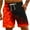 Red, variant on Fheaev Swim Trunks Dry Swimming Shorts For Men Beachwear Outdoor Drawstring Board Short Funny Swimwear Bathing Suits Men's Flame Printing Special Print Beach Trouser Shorts Pant