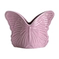 thumbnail image 1 of Florero de mariposa, florero de cerámica, adorno de estatua, arreglo floral creativo artesanal, florero de mesa para dormitorio interior, 1 of 9
