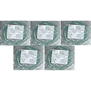 Westmed #0556 Adult Ultra Soft Oxygen Cannula, green tubing - 7 Foot (5 Pack)