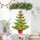 thumbnail image 4 of Hogar y cocina, Decoración del hogar, Fondo de árbol de Navidad, Decoración de sala de estar, Paño colgante, Tapiz de regalo de Navidad adecuado para decoración de fondo navideño, Paño colgante de alg, 4 of 6