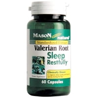 Mason Valériane naturel racine Capsules Complément alimentaire, le sommeil restfully - 60 Ea