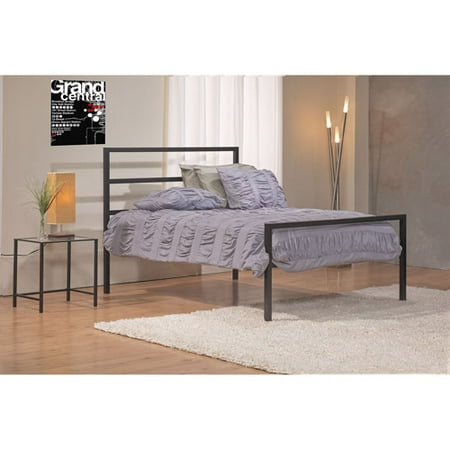 Mainstays Full Parsons Bed Black Walmart