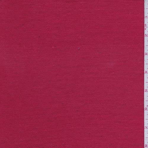 red double knit fabric
