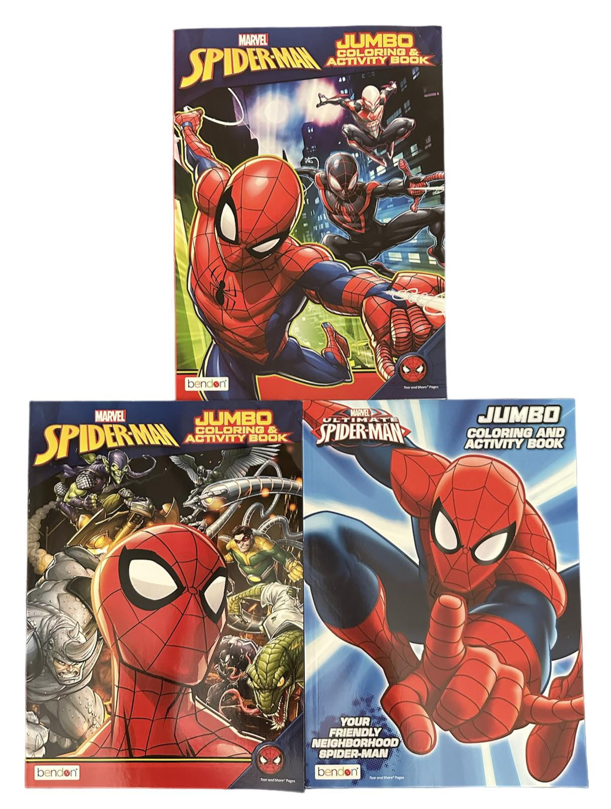 Bendon 8 Full-sized Licensed Coloring Books #3 for Girls and Boys Ages 4-8 - Assortment Bundle Includes 8 Kids Coloring and Activity Books Bundle with Games, Puzzles, and Mazes (No Duplicates)