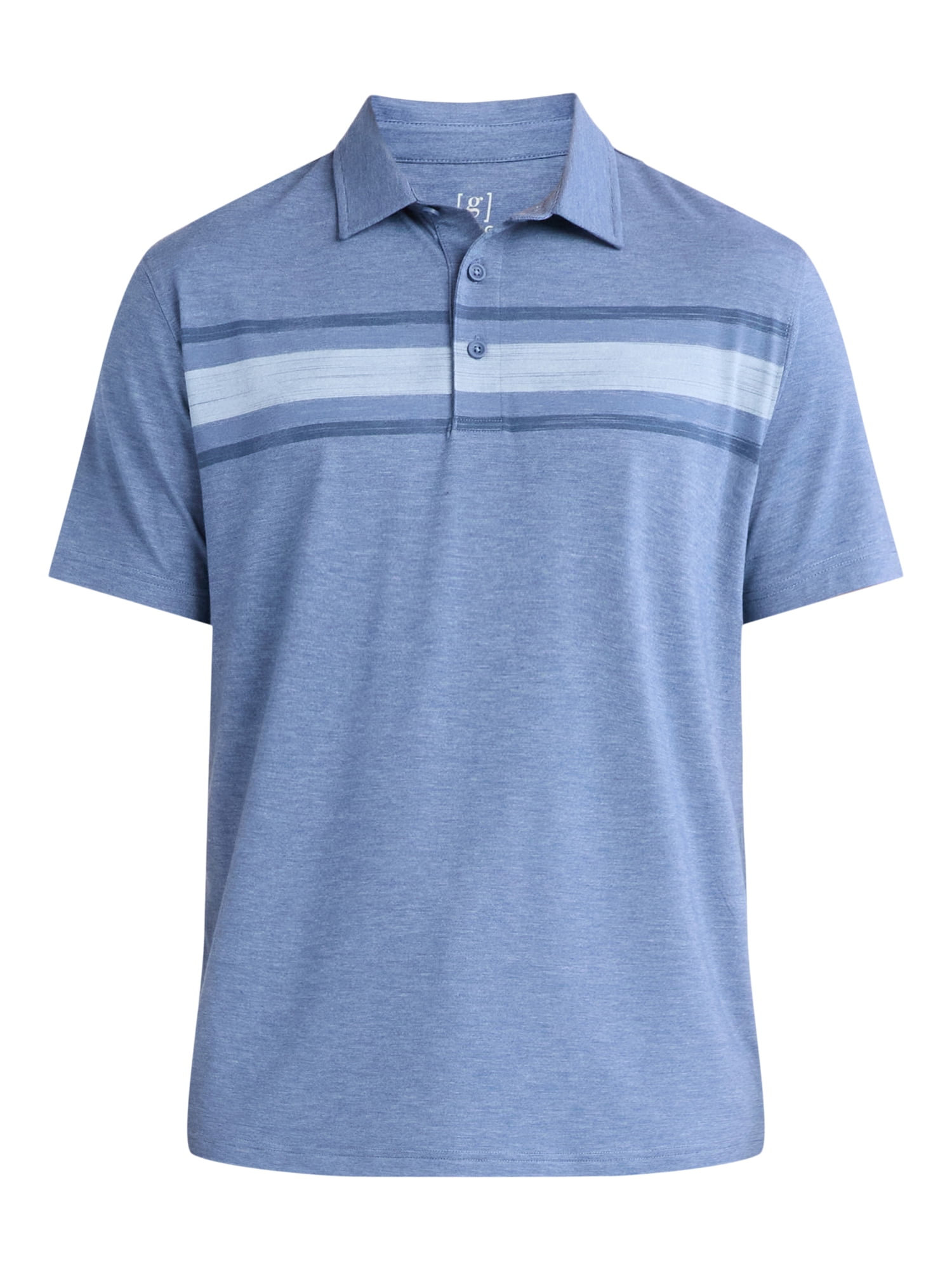 George Men's & Big Men's Poly Polo with Short Sleeves, Sizes S-3XL