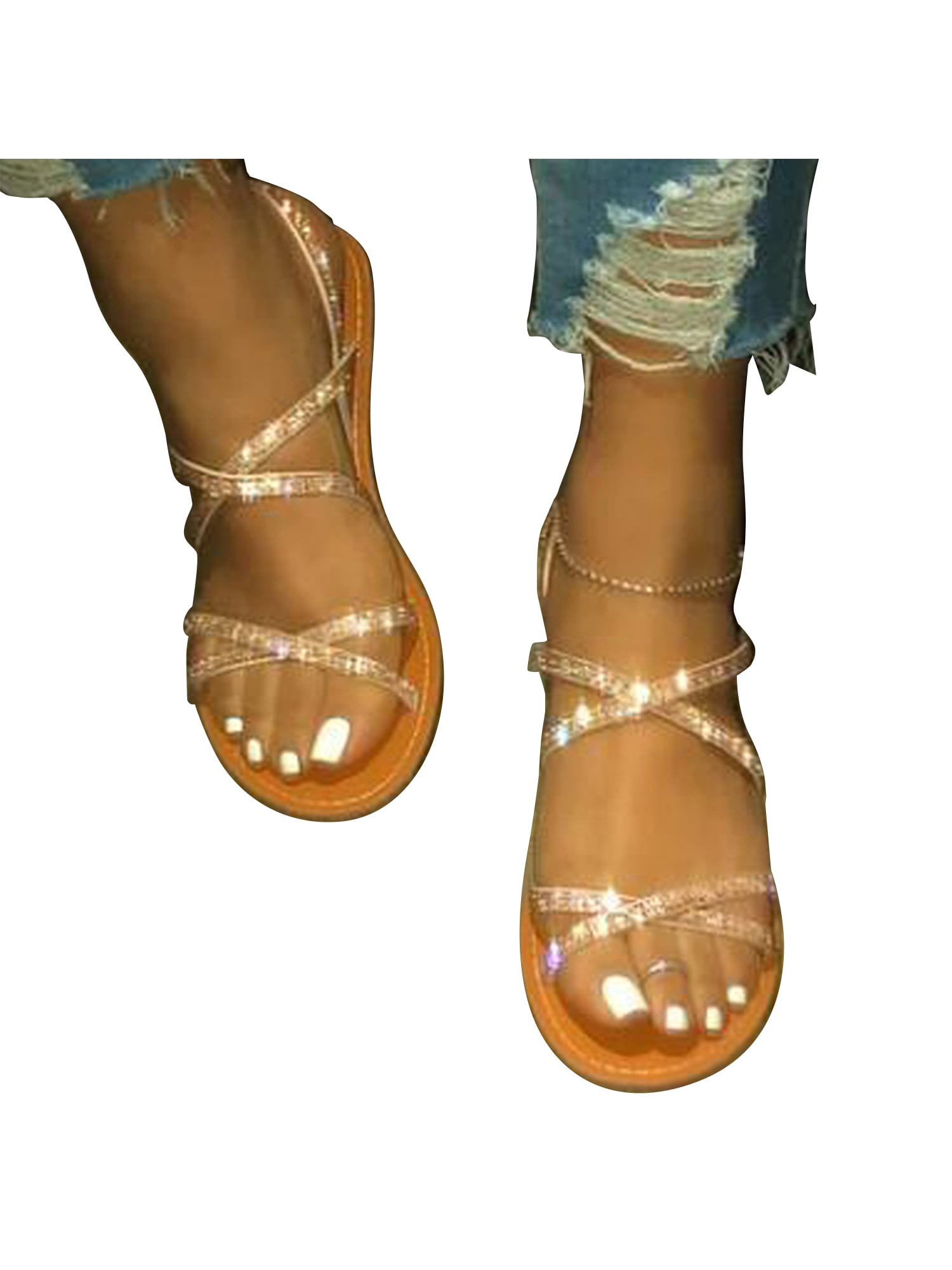 ladies boho sandals