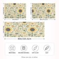 thumbnail image 2 of Yayeee Pillowcase King Size Set of 2 Satin Wrinkle Resistant Envelope Pillow Case, Floral Birds Pattern, 2 of 8