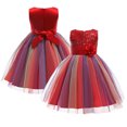 thumbnail image 7 of Esaierr 3-10T Girls Party Dress Princess Sleeveless Tulle Mesh Flower Dress Wedding Dress Bridesmaid Dresses for Kids Toddler, 7 of 7