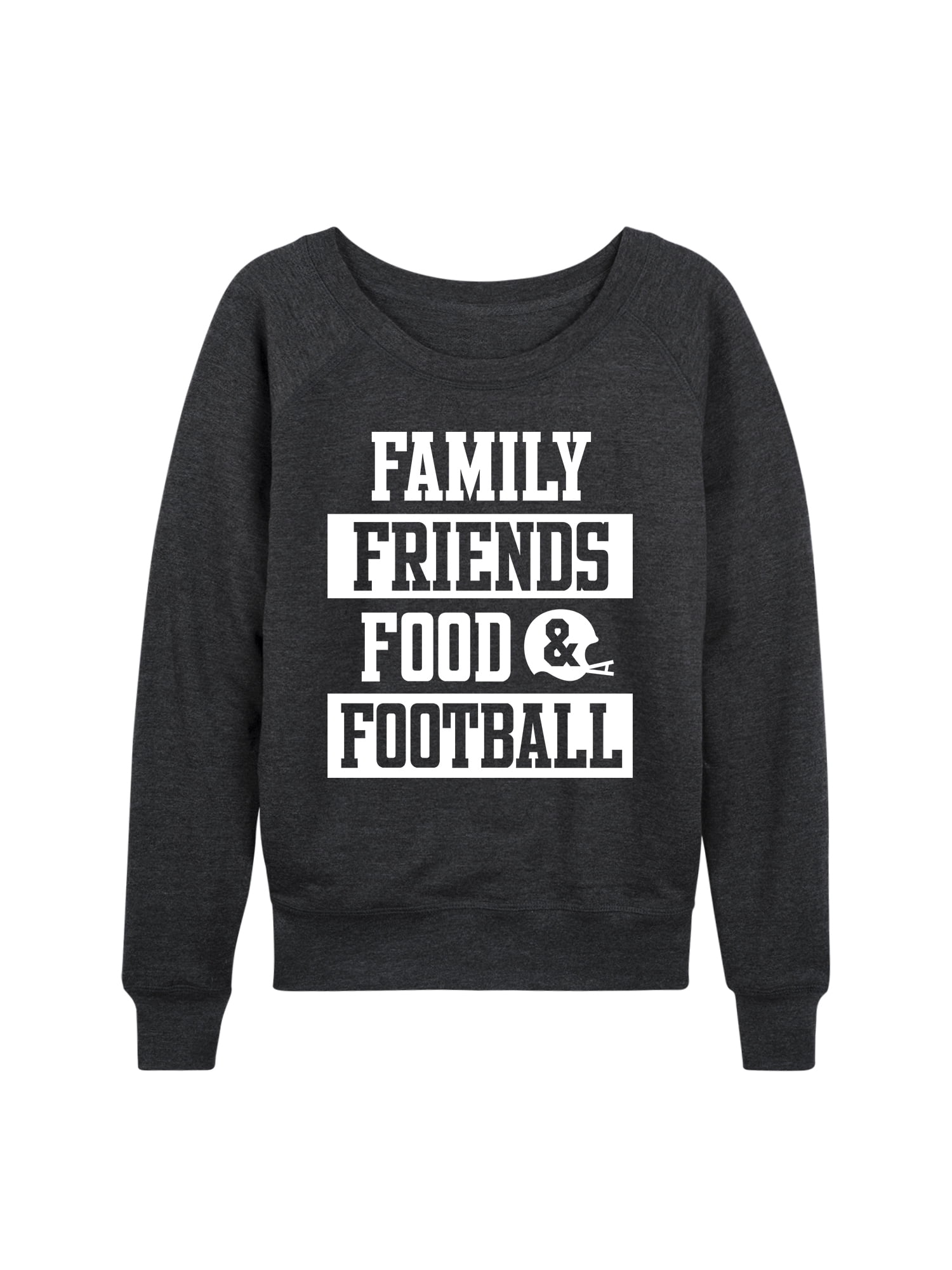 Family food football fall sweatshirt Clearance