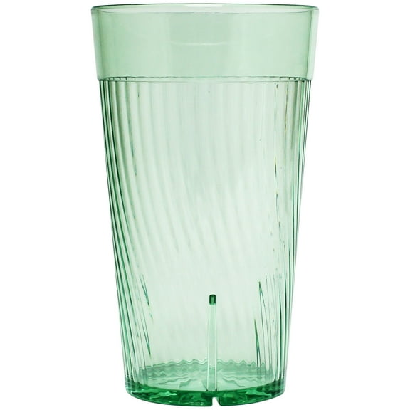 Excellante Belize 12 oz. tumbler, polycarbonate, green, comes in dozen