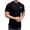 Black, variant on zfhfof Men's Muscle Slim T Shirt Fashion Short Sleeve Crewneck Compression Shirt Gym Workout Athletic Tee Shirts