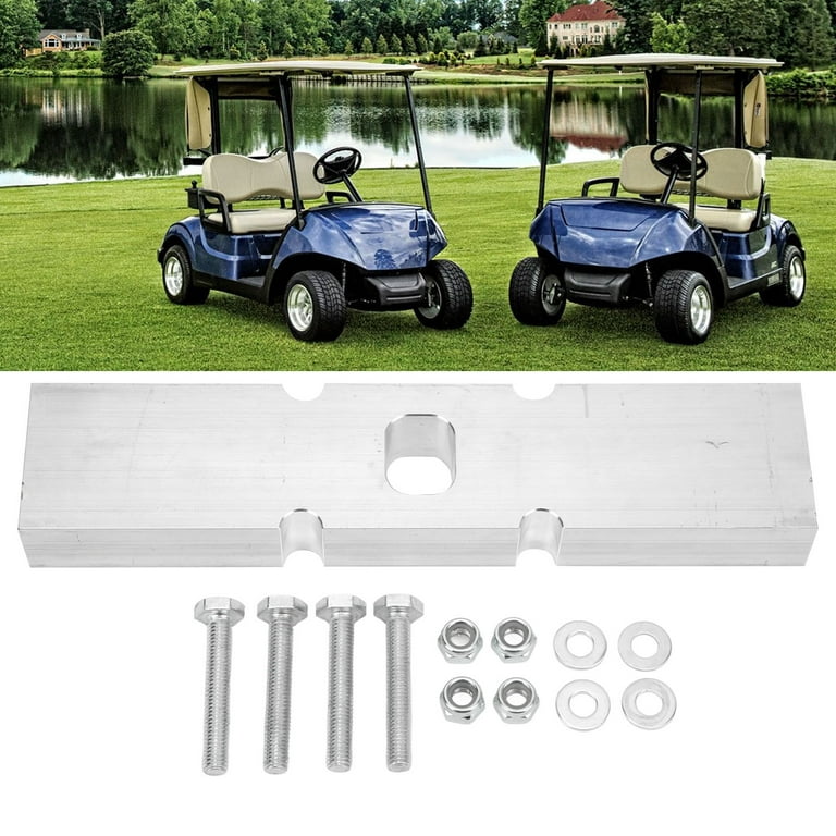 10L0L Golf Cart Low Pro Front End Lift Kit Block for Club Car DS Gas &  Electric