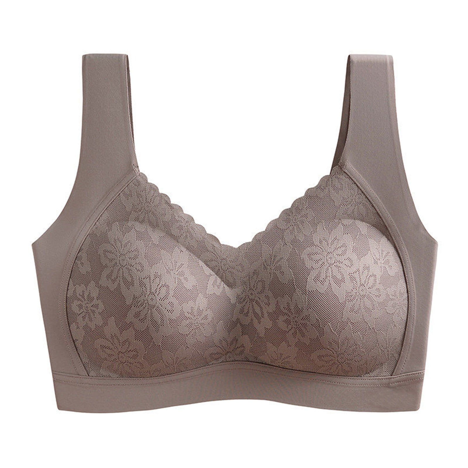 B91xZ Full Figure Bras for Women Shirred Front Racerback