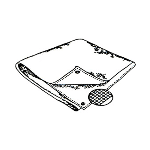 Western Rugged RDTP1012HD Silver Tarp 10'X12'