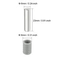 thumbnail image 3 of Clavos de Soporte para Estante Unique Bargains 6x23mm Soporte de Acero Inoxidable para Muebles Estantería 10Pcs, 3 of 4
