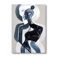 thumbnail image 2 of Cuadro Decorativo Abstracto 20x30cm Silueta Azul, 2 of 6