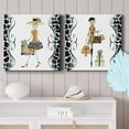 thumbnail image 5 of Growing Happy I - Premium Gallery Wrapped Canvas - Ready to Hang Set of 2 - 32 x 32 Each, 5 of 5
