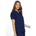 thumbnail image 5 of Cherokee V-Neck Scrub Top for Women with 3 Pockets & Dolman Sleeve - 4700, 5 of 6