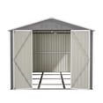 thumbnail image 4 of 8x12 FT Outdoor Storage - Aluminum Frame with Side Door & Dual Locking for Garden & Patio Organization, 4 of 13