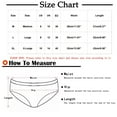 thumbnail image 2 of Annhoo Womens Cotton Briefs Casual Breathable Mid Waisted Everyday Panties Comfy Full Coverage Leisure Underwear, 2 of 2