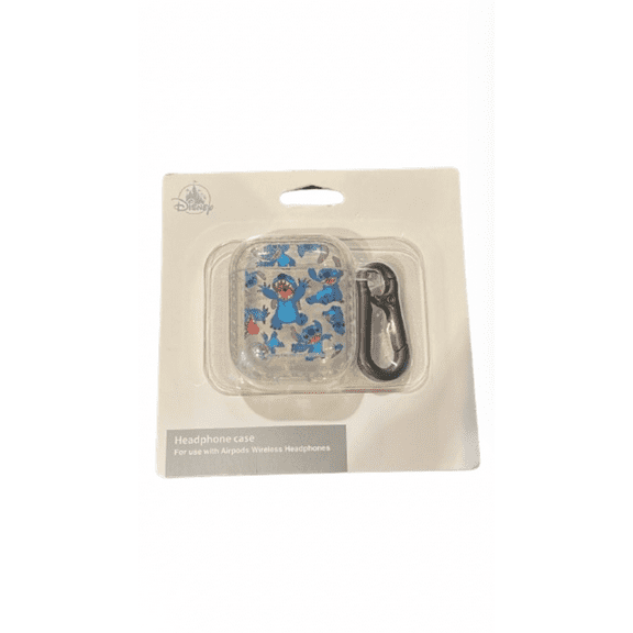 Disney Parks Stitch Headphone Case Airpods Wireless New with Card