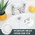 thumbnail image 2 of PVC Overflow Drain Cover for Bathtub - Prevent Overflow, Quick Installation, 2 of 9