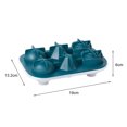 thumbnail image 4 of CSChome Ice Cube Tray Ice Cube Tray with Lid: Non sticky 3D Rose Ball Mold for DIY Baking, 4 of 7