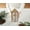 White/Brown, variant on Seasons Holiday Kitchen Gift 100% Cotton 4 Piece Kitchen Set in White/Green, All Season, Adult Size, OEKO-TEX Certified
