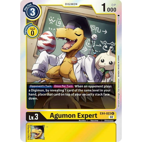 Digimon Alternative Being Rare Agumon Expert EX4-023