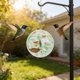 thumbnail image 4 of Alimentadores para Aves Al Aire Libre Alimentadores Colgantes Vidrio Colgante Al Aire Libre Decoración Circular Del Jardín Colgante Alimentadores de Colibrí para Colgantes Al Aire Libre, 4 of 6