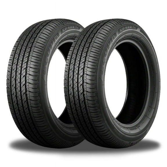 2 Bridgestone Ecopia EP422  225/45R19 92W All Season Traction 600AA UTQG Tires BR011819 / 225/45/19 / 2254519